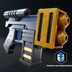 Aran Tal Mandalorian Cosplay Armor - 3D Print Files -Galacticarmory Store AranTalBlaster