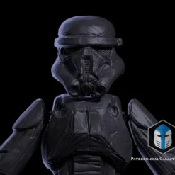Rogue One Death Trooper Doll - 3D Print Files -Galacticarmory Store ArticulatedDeathTrooperDoll 2 scaled