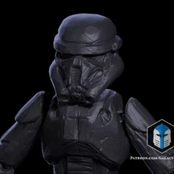 Rogue One Death Trooper Doll - 3D Print Files -Galacticarmory Store ArticulatedDeathTrooperDoll 3 scaled