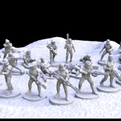 1:48 Scale Clone Trooper Army - Assault Class - 3D Print Files