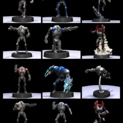 1:48 Scale Battle Droid Army - B2 Class - 3D Print Files -Galacticarmory Store B2s1 12 scaled