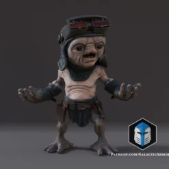 Babu Frik Figurine - 3D Print Files -Galacticarmory Store BabuFrikFigurine
