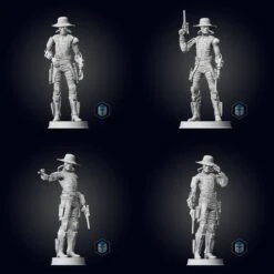 Cad Bane Figurine - BUNDLE - 3D Print Files