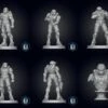 Infinite Master Chief Figurine - BUNDLE - 3D Print Files -Galacticarmory Store BeFunky collage 3