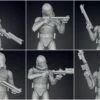 Animated Clone Trooper Grunt Figurine - BUNDLE - 3D Print Files -Galacticarmory Store BeFunky collage 4