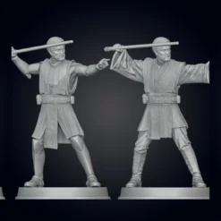 Obi-Wan Kenobi Figurines - BUNDLE - 3D Print Files
