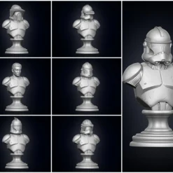 Clone Trooper Bust - 3D Print Files