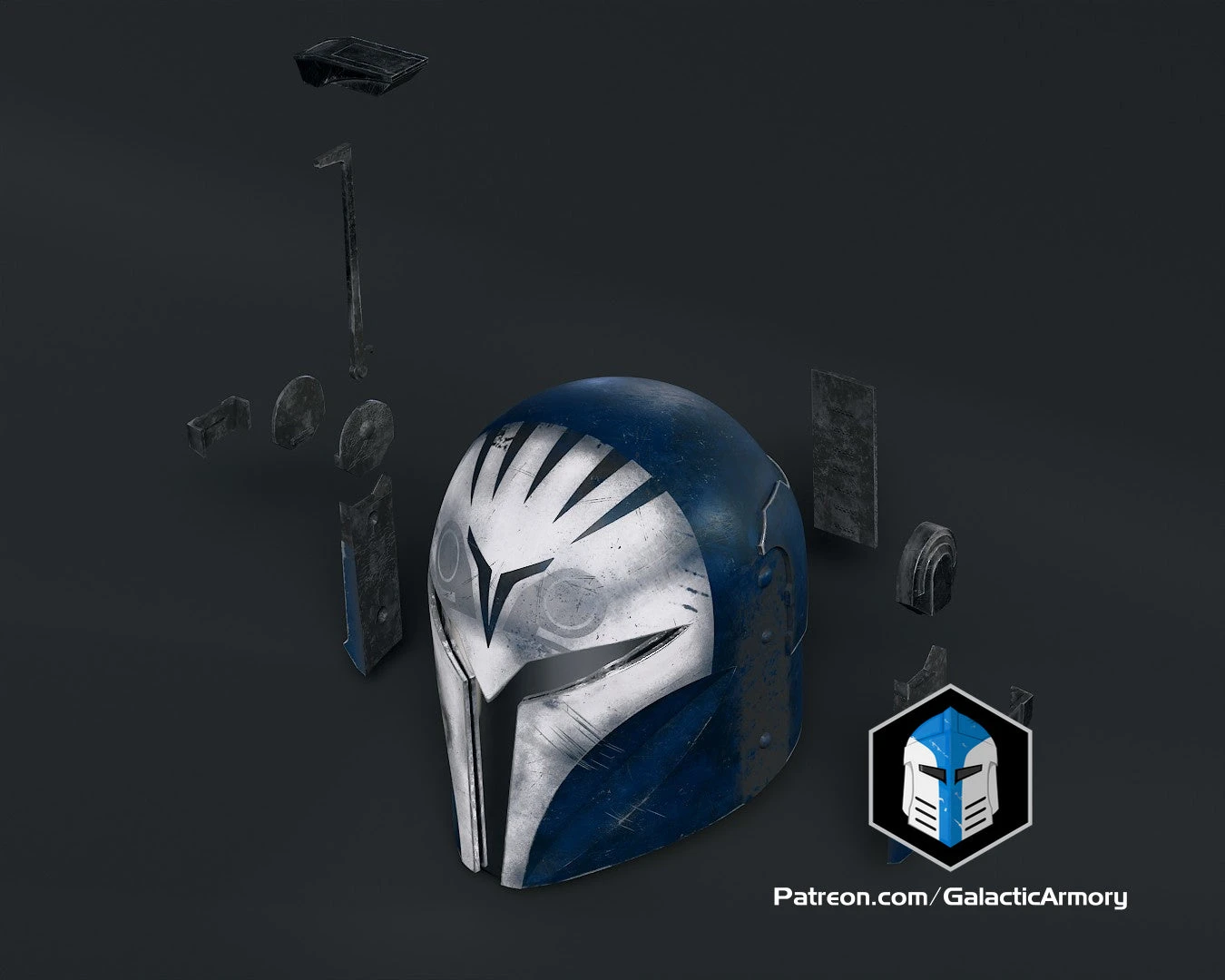 Bo Katan Helmet - 3D Print Files 8 Bo Katan Helmet - 3D Print Files - Image 6