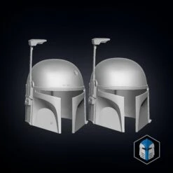 Boba Fett Helmet - 3D Print Files -Galacticarmory Store BobaFettSTLBoth
