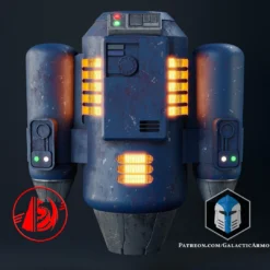 Bode Akuna Jetpack - 3D Print Files -Galacticarmory Store BodeAkunaJetpack