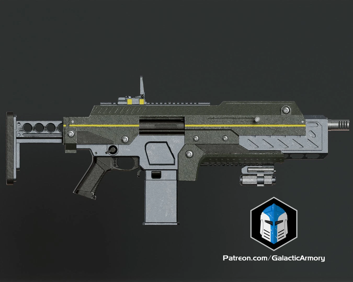 Helldivers 2 - Breaker - 3D Print Files 5 Helldivers 2 - Breaker - 3D Print Files - Image 3