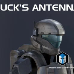 ODST Helmet Accessory Pack - 3D Print Files -Galacticarmory Store Buck sAntenna