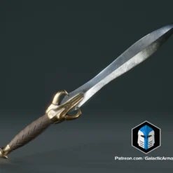 Build-Your-Own Mandalorian Dagger - 3D Print Files -Galacticarmory Store CeremonialMandalorianDagger