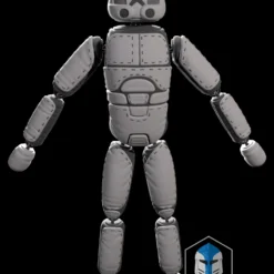 Omega's Articulated Clone Trooper Plushie - 3D Print Files -Galacticarmory Store CloneTrooperPlushie