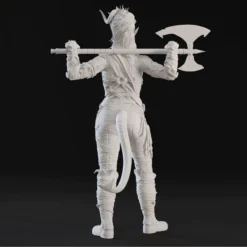 Karlach Figurine - Pose 1 - 3D Print Files