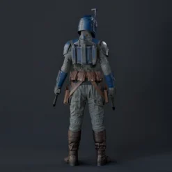 Bo Katan Figurine - Pose 1 - 3D Print Files