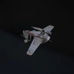 1:48 Scale LAAT Gunship - 3D Print Files -Galacticarmory Store Comp159a AdobeExpress