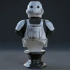 Scout Trooper Bust - 3D Print Files -Galacticarmory Store Comp217
