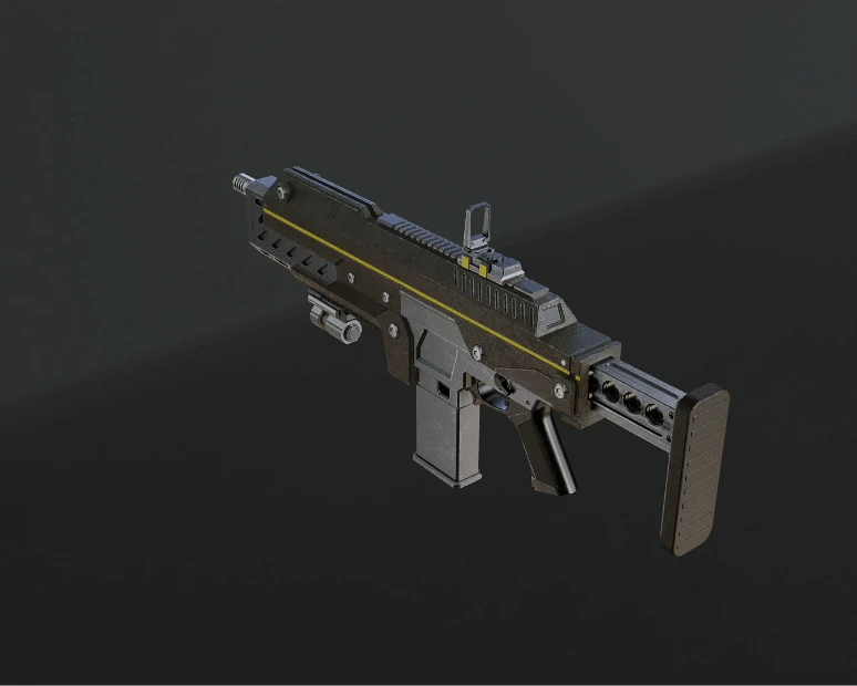 Helldivers 2 - Breaker - 3D Print Files 3 Helldivers 2 - Breaker - 3D Print Files