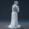 Princess Leia Figurine - Pose 3 - 3D Print Files 2 Princess Leia Figurine - Pose 3 - 3D Print Files -Galacticarmory Store Comp259p3