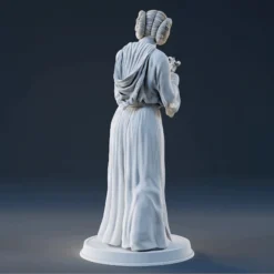 Princess Leia Figurine - Pose 3 - 3D Print Files