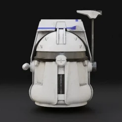 Realistic Captain Rex Helmet - 3D Print Files -Galacticarmory Store Comp26 AdobeExpress