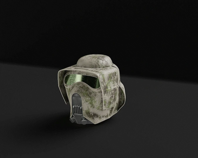 Kashyyyk Clone Trooper Helmet - 3D Print Files 4 Kashyyyk Clone Trooper Helmet - 3D Print Files - Image 2