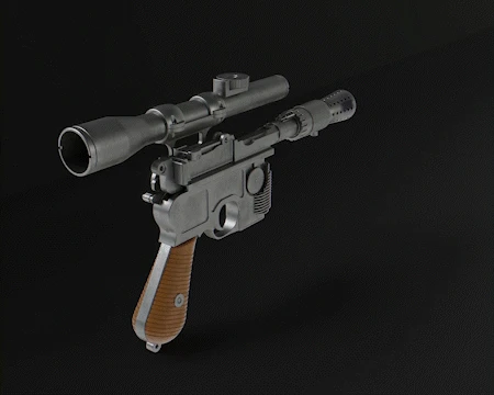 Jedi: Survivor DL-44 Blaster - 3D Print Files 3 Jedi: Survivor DL-44 Blaster - 3D Print Files