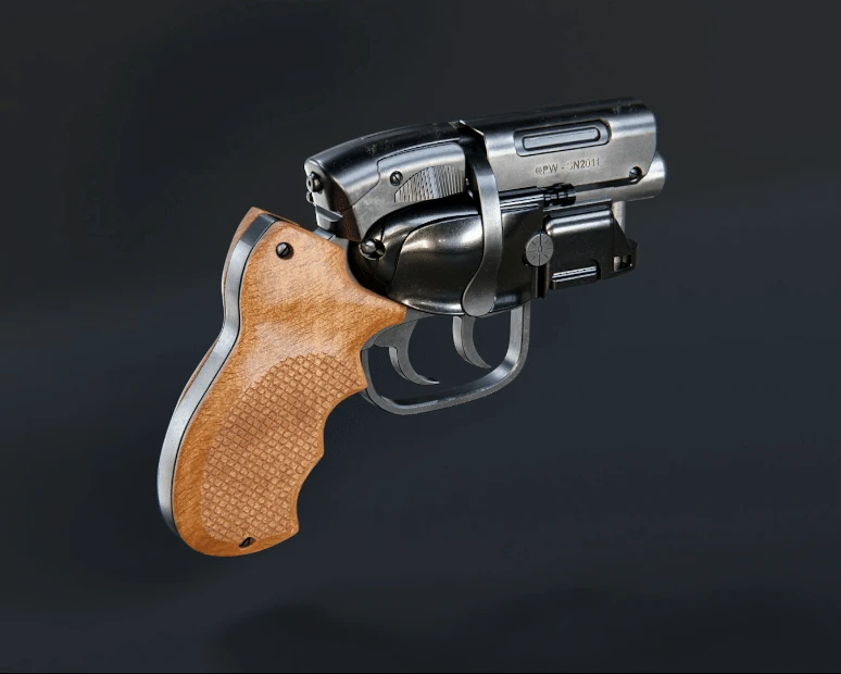 Blade Runner Snubnose Blaster - 3D Print Files 3 Blade Runner Snubnose Blaster - 3D Print Files