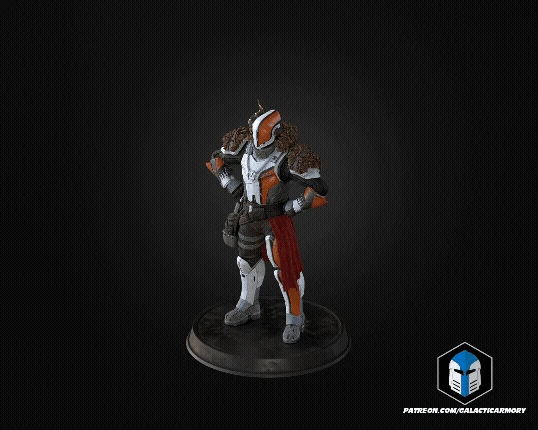 Destiny Lord Shaxx Figurines - 3D Print Files 4 Destiny Lord Shaxx Figurines - 3D Print Files - Image 2