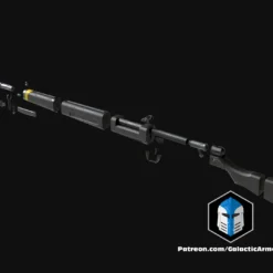Helldivers 2 - Constitution Rifle - 3D Print Files -Galacticarmory Store ConstitutionRifle Exploded