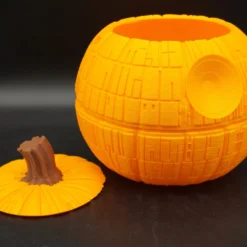 Death Star Candy Bowl Pumpkin - DIY -Galacticarmory Store DSC00154 scaled
