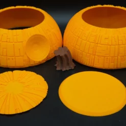Death Star Candy Bowl Pumpkin - DIY -Galacticarmory Store DSC00158 scaled