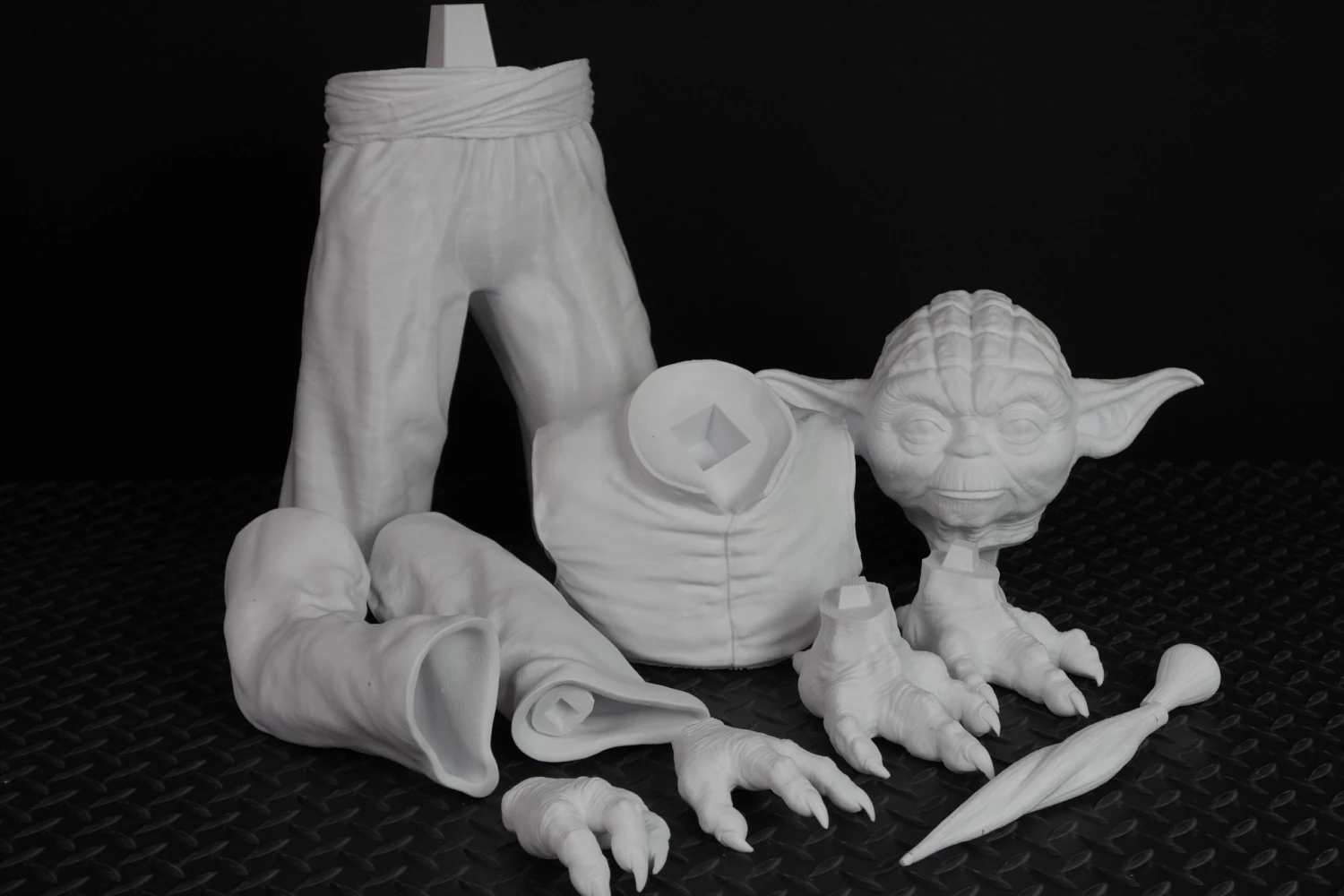 Life Sized Yoda Statue - Pose 1 - DIY 5 Life Sized Yoda Statue - Pose 1 - DIY - Image 3