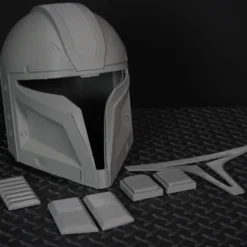 Mando Spartan Helmet - Star Wars Based - DIY -Galacticarmory Store DSC00636 scaled