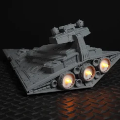 Tea Light Star Destroyer - 3D Print Files -Galacticarmory Store DSC01322 scaled