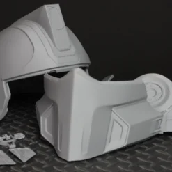Helldivers 2 Helmet - Hero Of The Federation - DIY -Galacticarmory Store DSC01730 scaled