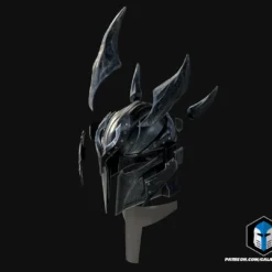 Daedric Mando Helmet And Armor - 3D Print Files -Galacticarmory Store DaedricMandoHelmet Exploded