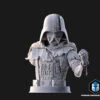 Damaged Darth Vader Bust - Pose 2 - 3D Print Files -Galacticarmory Store DamagedDarthVaderBust Pose2