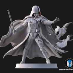 Damaged Darth Vader Figurine - Pose 1 - 3D Print Files