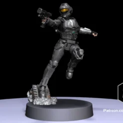 1:48 Scale Alpha 9 ODST Miniatures - 3D Print Files -Galacticarmory Store Dare 2