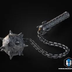 Dark Ages Flail - 3D Print Files -Galacticarmory Store DarkAgesFlail