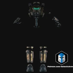 Isaac Clarke Level 1 Engineer Armor - 3D Print Files -Galacticarmory Store Dead Space Armor