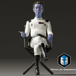 Death Stick Break Thrawn Figurine - 3D Print Files -Galacticarmory Store DeathStickThrawn