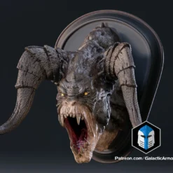 Deathclaw Trophy And Life Sized Wall Mount - 3D Print Files -Galacticarmory Store DeathclawTrophy