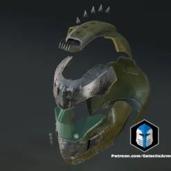 Slayer Dark Ages Helmet And Armor - 3D Print Files -Galacticarmory Store DoomDarkAgesHelmet Exploded