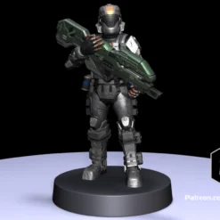 1:48 Scale Alpha 9 ODST Miniatures - 3D Print Files -Galacticarmory Store Dutch 1