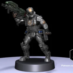 1:48 Scale Alpha 9 ODST Miniatures - 3D Print Files -Galacticarmory Store Dutch 2