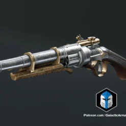Flintlock Blaster - 3D Print Files -Galacticarmory Store FlintlockBlaster