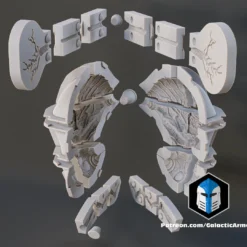 Flood Spore Figurines And Mold - 3D Print Files -Galacticarmory Store FloodFormPose1Mold